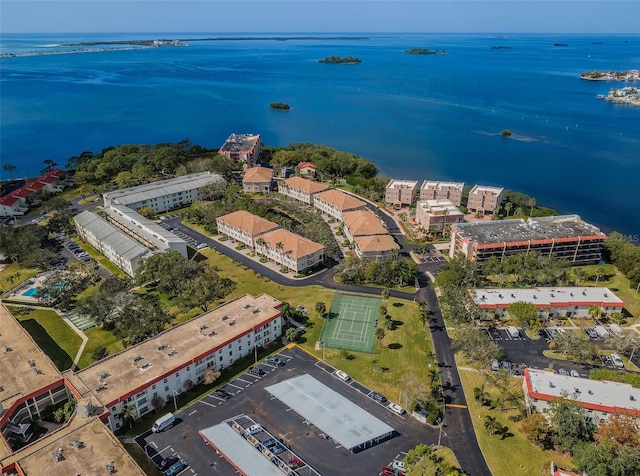 2700 Bayshore Blvd Unit 4304, Dunedin, FL 34698 - drone / aerial view of a nearby body of water and apartment complex