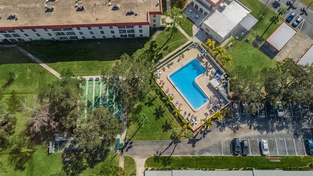 2700 Bayshore Blvd Unit 4304, Dunedin, FL 34698 - aerial view of a pool area