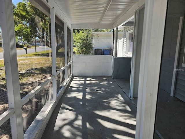 view of patio / terrace with covered porch