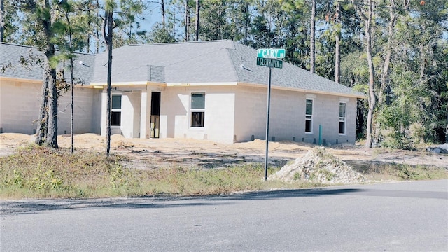 view of home's exterior