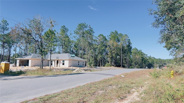 view of road