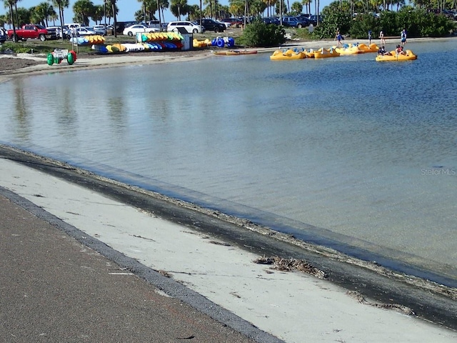 view of water feature