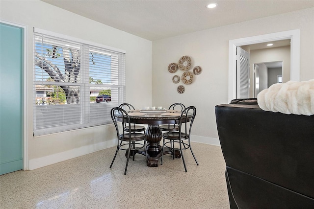 view of dining room