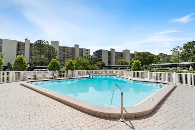 view of pool