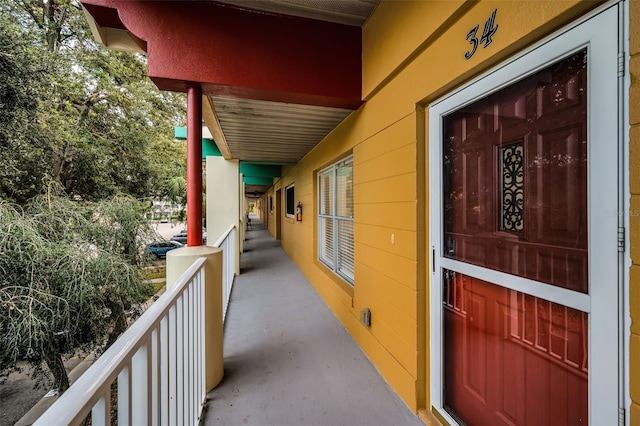 2292 Austrian Ln Unit 34, Clearwater, FL 33763 - view of exterior entry featuring crawl space