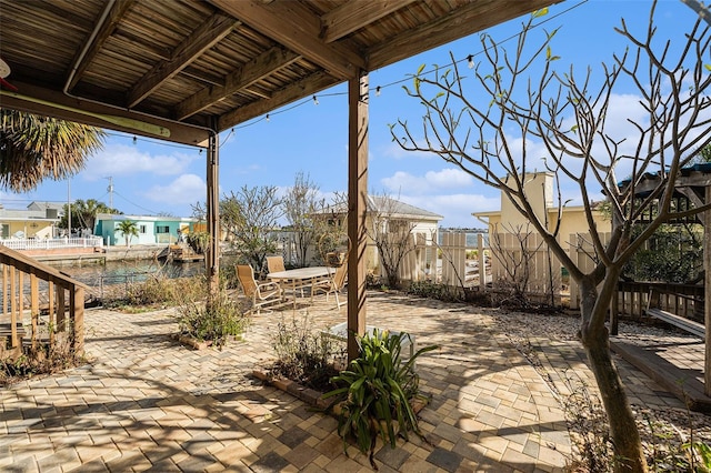 view of patio / terrace