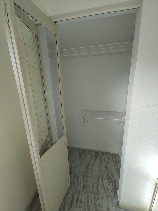 view of closet