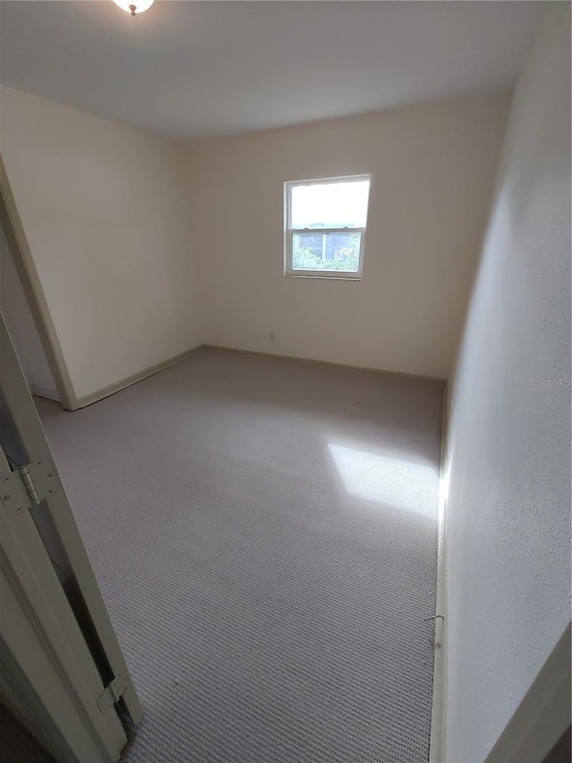 spare room with carpet floors