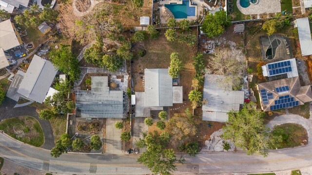 3863 Belle Vista Dr E, St Pete Beach, FL 33706 - aerial overview of property's location with a pool area