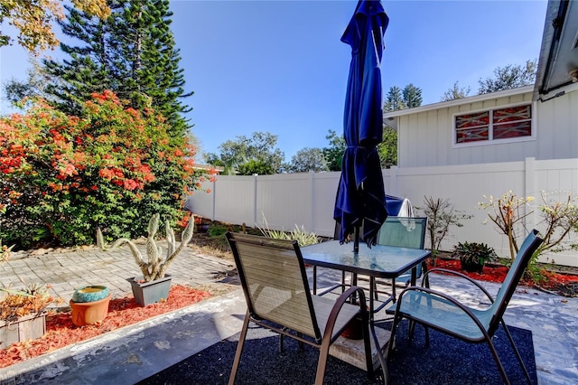 view of patio / terrace