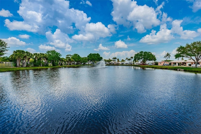 property view of water