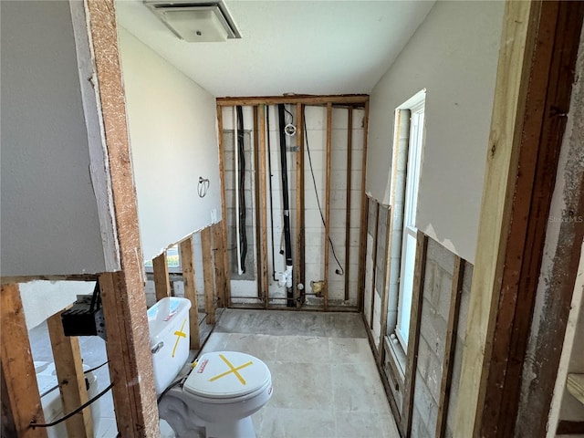 bathroom with toilet