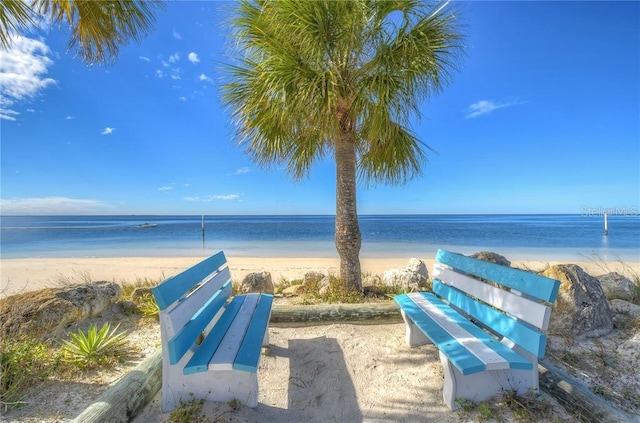 3960 Headsail Dr, New Port Richey, FL 34652 - surrounding community featuring view of water and beach