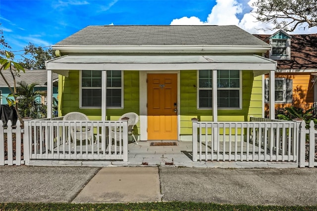 bungalow-style house with a porch