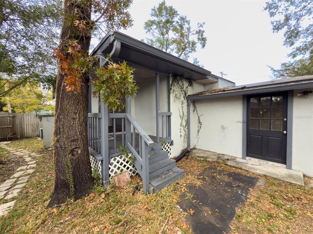 view of property entrance