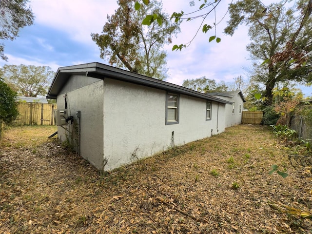 view of side of home