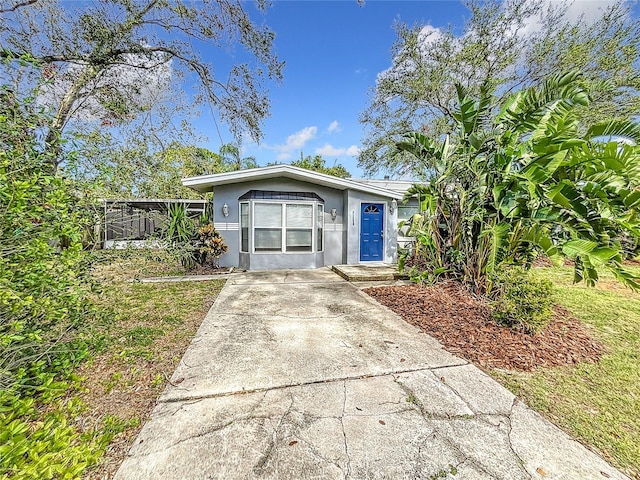 view of ranch-style house