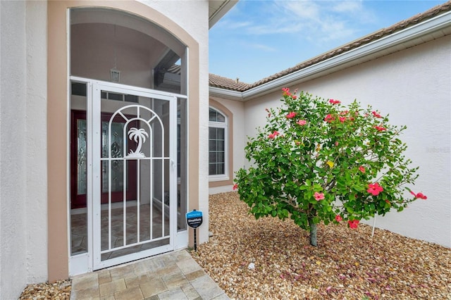 view of property entrance