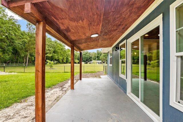 view of patio / terrace