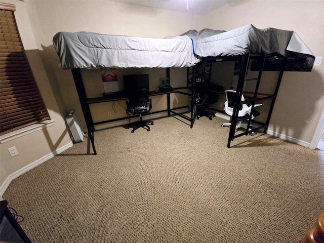 2302 Maki Rd Unit 5, Plant City, FL 33563 - carpeted bedroom with baseboards and an office area