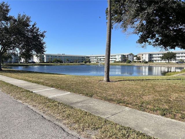 property view of water