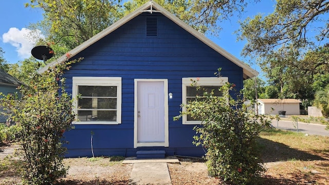 view of bungalow-style house