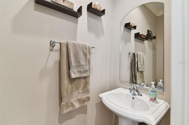 bathroom featuring sink