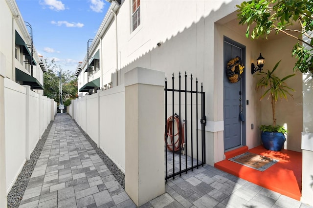 102 S Moody Ave Unit 3, Tampa, FL 33609 - property entrance featuring stucco siding