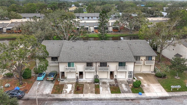 view of subject property