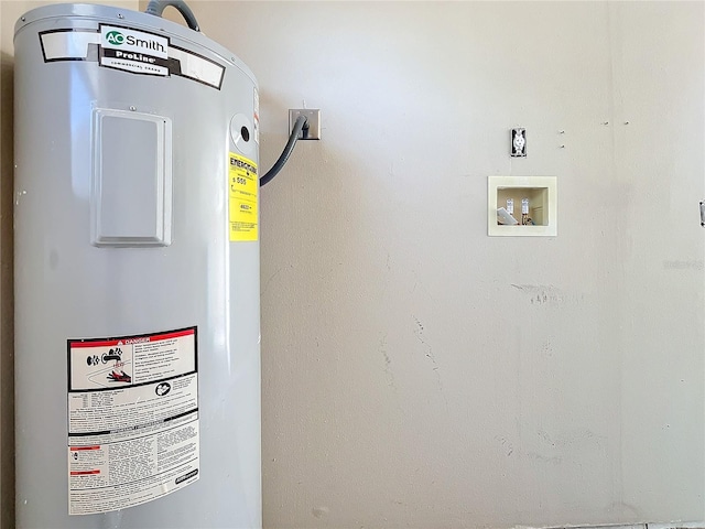 utilities with electric water heater