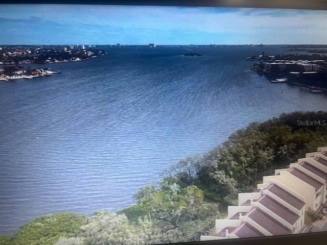 view of water feature