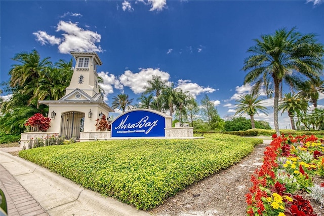 721 Manns Harbor Dr, Apollo Beach, FL 33572 - view of community sign