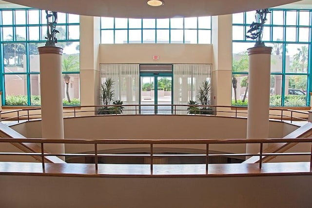 view of building lobby