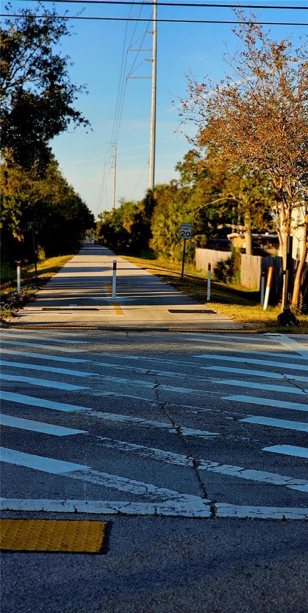 view of road