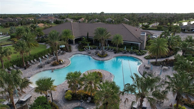 view of swimming pool