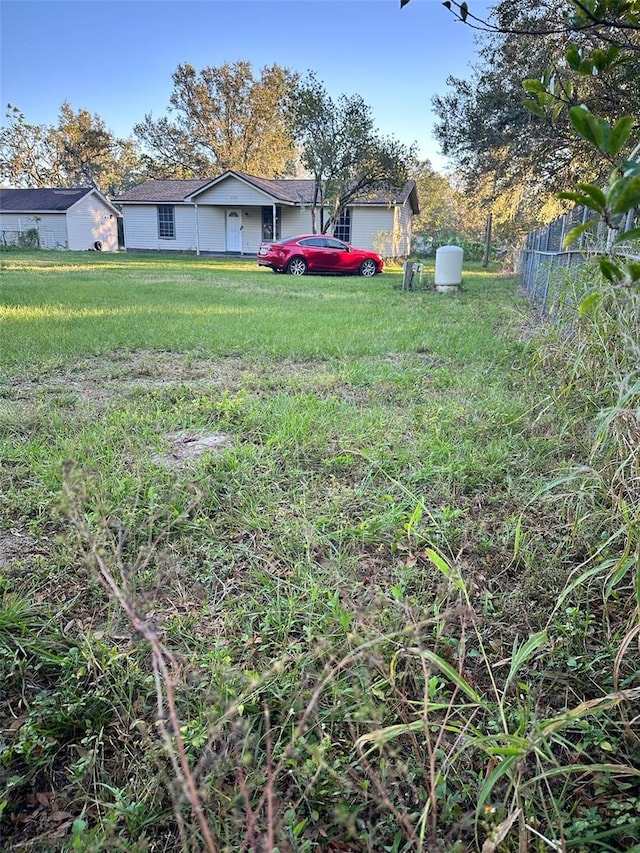 view of yard