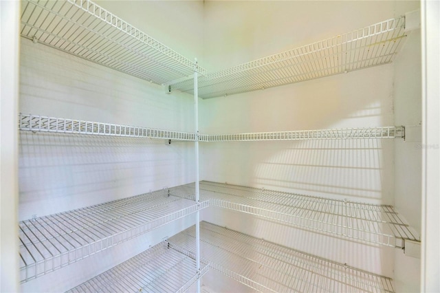 view of pantry