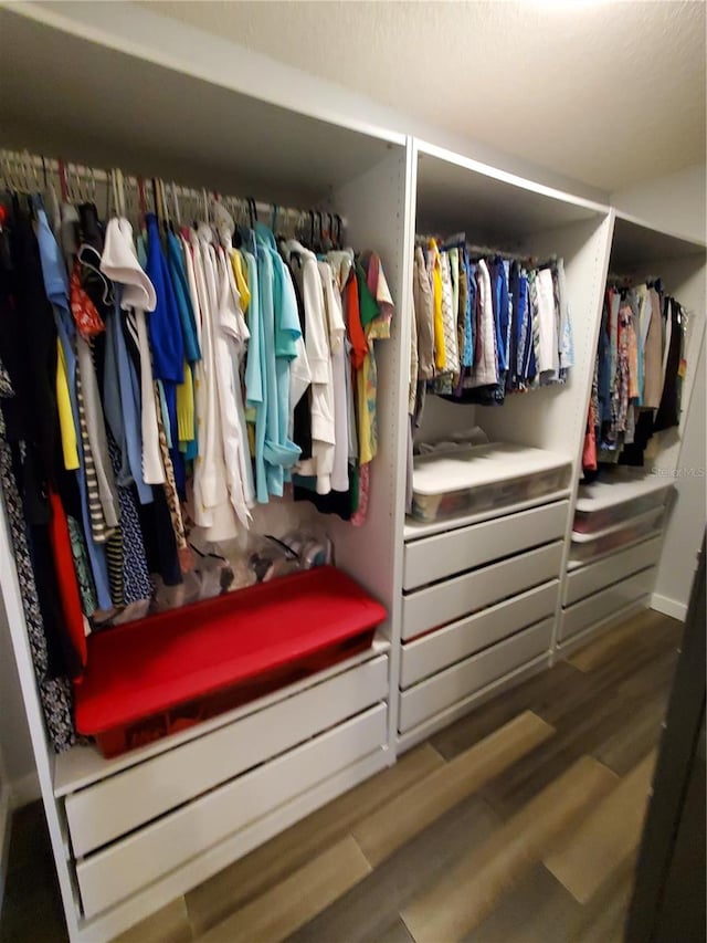 view of closet