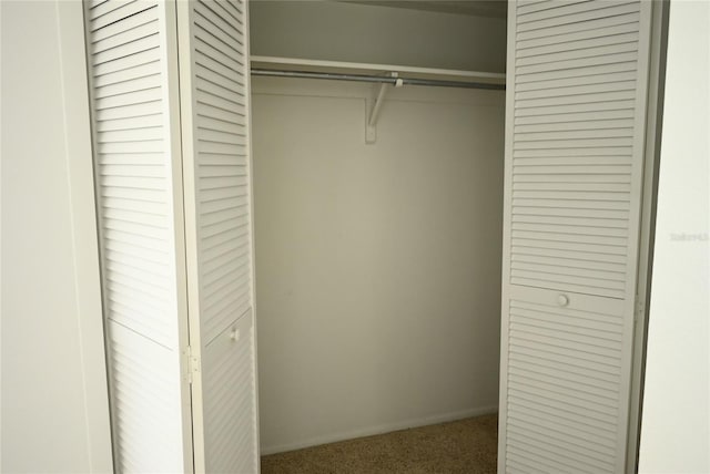 view of closet