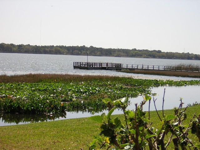 view of water feature