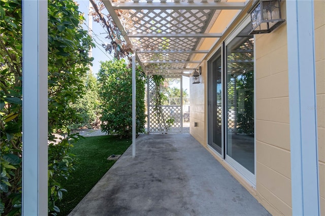 view of patio / terrace