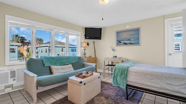 483 E Shore Dr Unit D4, Clearwater Beach, FL 33767 - bedroom with tile patterned floors