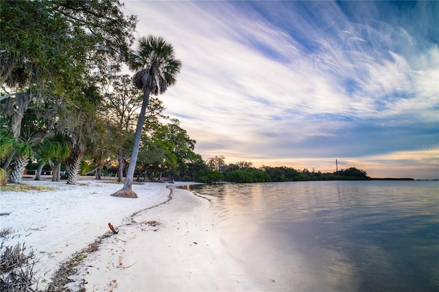 property view of water