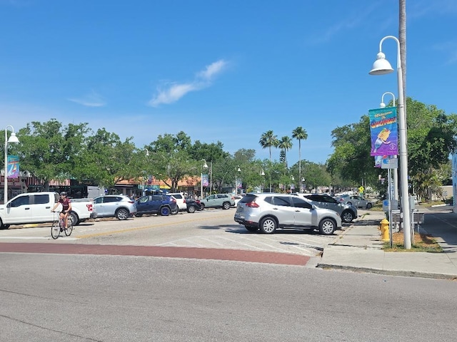 view of car parking