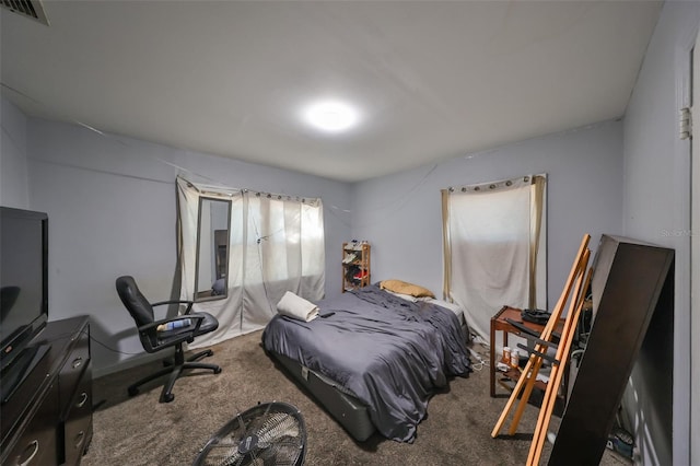 bedroom featuring carpet floors