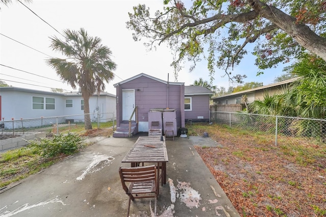 view of rear view of property