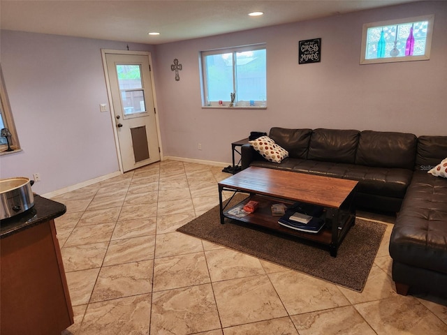 view of living room