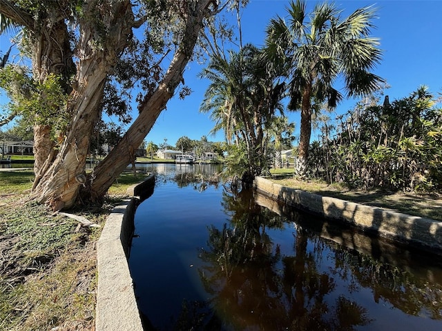 view of water feature