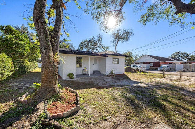 view of rear view of house