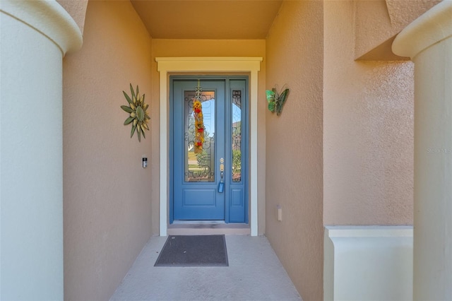 view of entrance to property